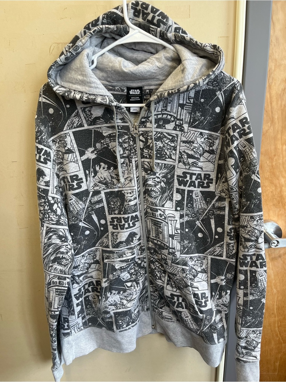 Star Wars Black & Gray Comic Panel Zip Hoodie and matching sweat pants
